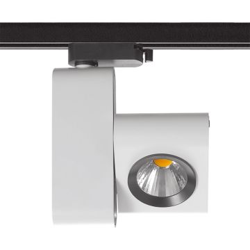 Italux Render 4000K  TL7527/18W 4000K WH+BL reflektor szynowy 1x18W/LED 1580lm 4000K IP20