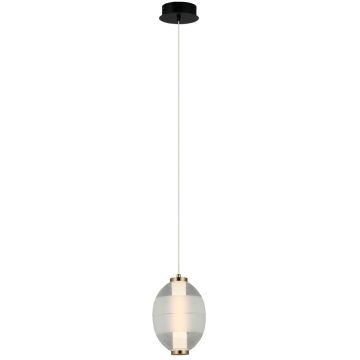 Italux Rinot PND-45372-1-WH-CL lampa wisząca 1x8W/LED 500lm 3000K IP20
