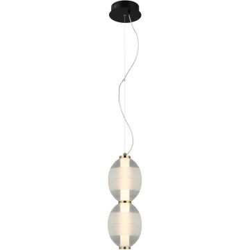 Italux Rinot PND-45372-2-WH-CL lampa wisząca 1x16W/LED 980lm 3000K IP20