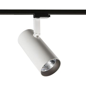 Italux Russo L 4000K  TL7557/40W 4000K WH+GR reflektor szynowy 1x40W/LED 3180lm 4000K IP20