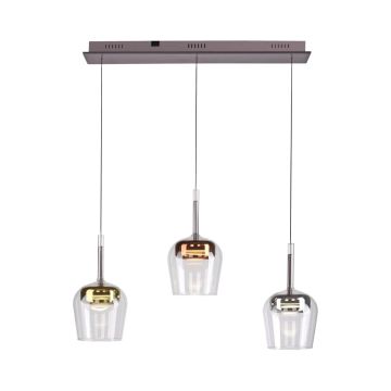 Paul Neuhaus Q-KON 2742-70 lampa wisząca 3x9W/LED 2700K-5000K IP20 600lm