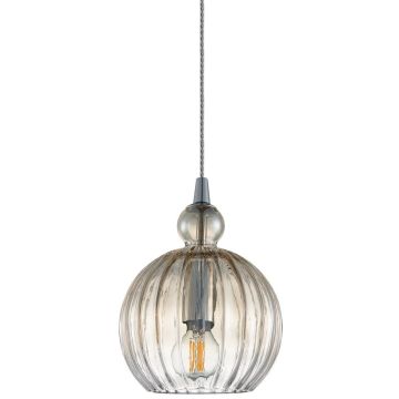 Italux Biron PND-8744-1S-CGSH lampa wisząca 1x60W/E27   IP20