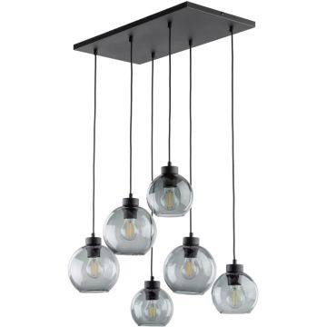 TK Lighting CUBUS GRAPHITE 2833 lampa wisząca 6x60W/E27  