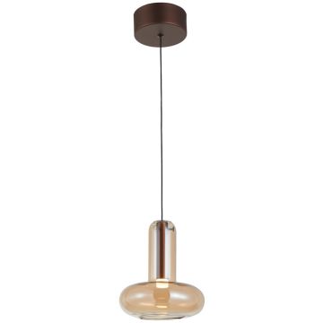 Italux Carote PND-24011-1-COPP lampa wisząca 1x5W/LED 233lm 3000K IP20