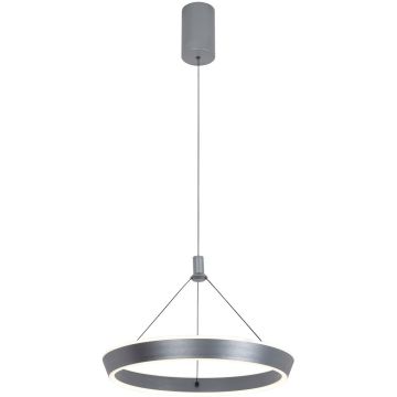 Italux Ottana PND-64739-S-GR lampa wisząca 1x24W/LED 2900lm 3000K/4000K/6000K IP20