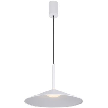 Italux Sardena PND-01510-S-WH lampa wisząca 1x9W/LED 900lm 3000K/4000K/6000K IP20
