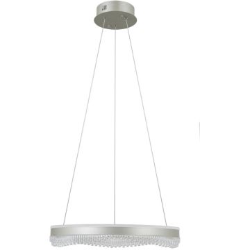 Italux Morte PND-34535-M-SILV lampa wisząca 1x40W/LED   IP20