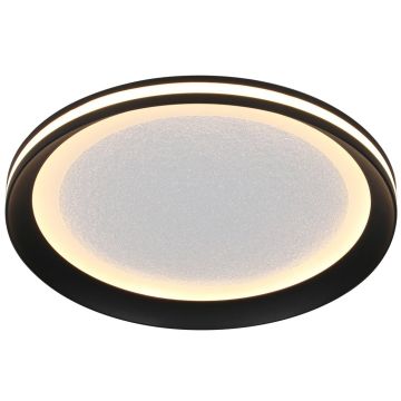 Italux Artizo PLF-02326-S-BK plafon sufitowy 1x18W/LED 2200lm 3000K/4000K/6000K IP20