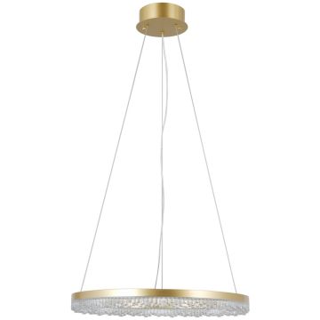 Italux Barlo PND-34526-M-GD lampa wisząca 1x22W/LED  3000K/4000K/6000K IP20