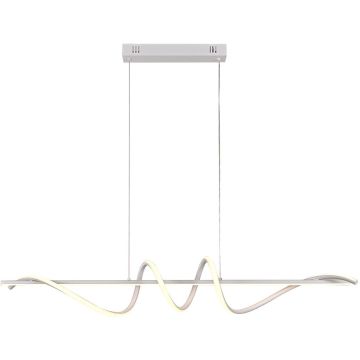 Italux Bastelo PND-24154-WH lampa wisząca 1x40W/LED 3400lm 3000K/4000K/6000K IP20