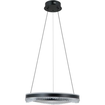 Italux Morte PND-34535-M-BK lampa wisząca 1x40W/LED   IP20