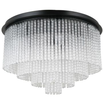 Italux Naute PLF-40931-9A-BK lampa sufitowa 9x40W/E14   IP20