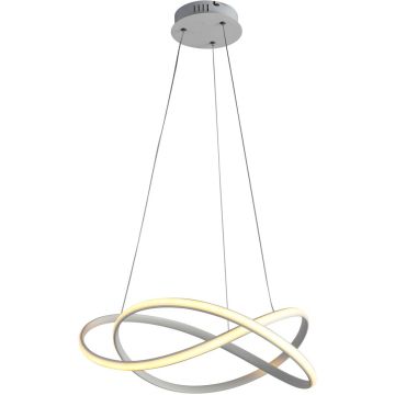 Italux Rumio PND-23917-WH lampa wisząca 1x40W/LED 3400lm 3000K/4000K/6000K IP20