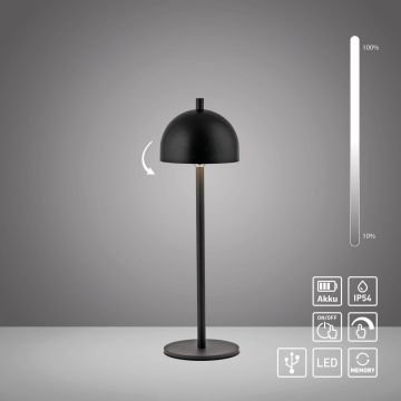 Paul Neuhaus BELLIS 19244-18 lampka stołowa 1x2,5W/LED 189lm 3000k ip54