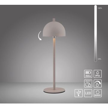 Paul Neuhaus BELLIS 19244-39 lampka stołowa 1x2,5W/LED 210lm 3000k ip54