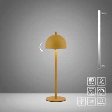 Paul Neuhaus BELLIS 19244-81 lampka stołowa 1x2,5W/LED 210lm 3000k ip54