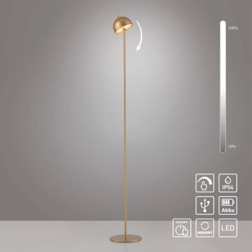 Paul Neuhaus BELLIS 19245-12 lampa podłogowa 1x2,5W/LED 240lm 3000k ip54