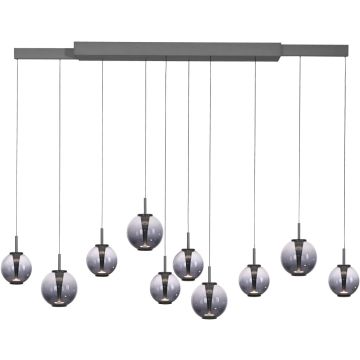 Paul Neuhaus PURE E-INFINITY 2221-15 lampa wisząca 10x7W/LED 1000lm 2200-5000k ip20