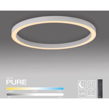 Paul Neuhaus PURE LINES ROUND 6306-16 lampa sufitowa 1x42W/LED 4300lm 2200-5000k ip20