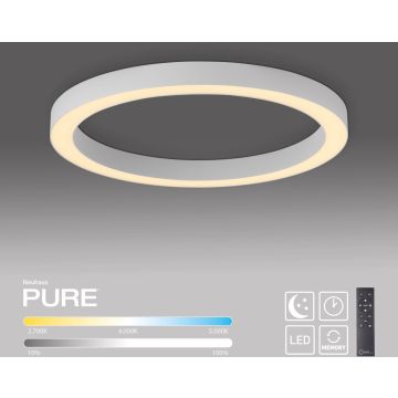 Paul Neuhaus PURE LINES ROUND 6309-16 lampa sufitowa 1x30W/LED 3300lm 2200-5000k ip20