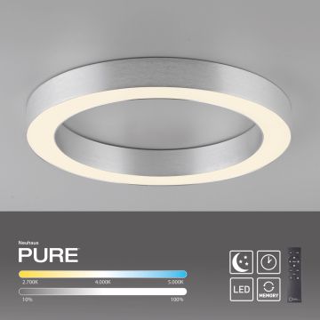 Paul Neuhaus PURE LINES ROUND 6310-95 lampa sufitowa 1x21W/LED 1800lm 2200-5000k ip20