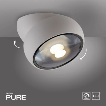 Paul Neuhaus PURE MOVE 6235-16 lampa sufitowa 1x12W/LED 650lm 2700k ip20