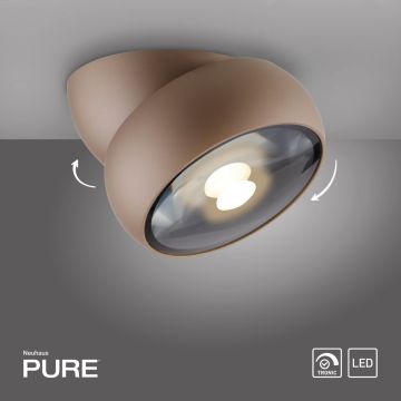 Paul Neuhaus PURE MOVE 6235-97 lampa sufitowa 1x12W/LED 650lm 2700k ip20