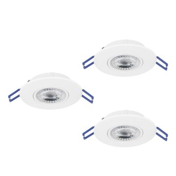 Eglo GEDREZ 300184 downlight wpuszczany 3x4.9W/LED 1560lm 2700K, 4000K, 6500K IP20