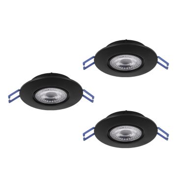 Eglo GEDREZ 300188 downlight wpuszczany 3x4.9W/LED 1560lm 2700K, 4000K, 6500K IP20