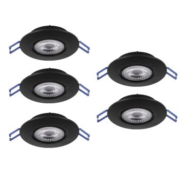 Eglo GEDREZ 300189 downlight wpuszczany 5x4.9W/LED 2600lm 2700K, 4000K, 6500K IP20