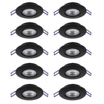 Eglo GEDREZ 300192 downlight wpuszczany 10x4.9W/LED 5200lm 2700K, 4000K, 6500K IP20