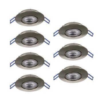 Eglo GEDREZ 300195 downlight wpuszczany 7x4.9W/LED 3640lm 2700K, 4000K, 6500K IP20