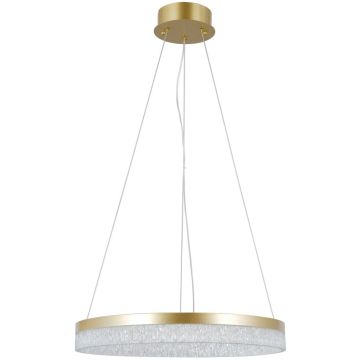 Italux Pantal PND-34533-M-GD lampa wisząca 1x22W/LED  3000K/4000K/6000K IP20