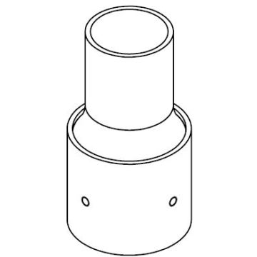 Norlys Akcesoria 3060B redukcja Ø60/Ø50