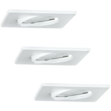 Polux OLIN 305862 downlight wpuszczany 1x3,5W/GU10 IP20 3000K