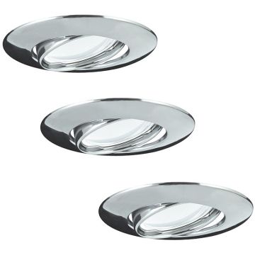 Polux OLIN 306197 downlight wpuszczany 1x3,5W/GU10 IP20 3000K