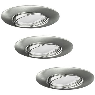 Polux OLIN 306203 downlight wpuszczany 1x3,5W/GU10 IP20 3000K