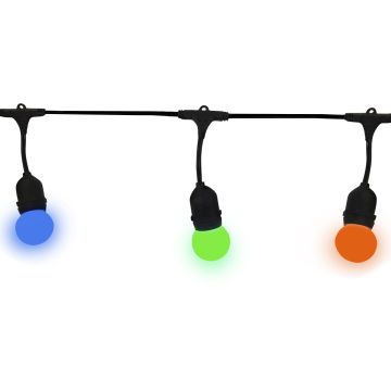 Polux PARTY 308214 girlanda 10x6W/LED E27 IP44 2700K