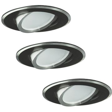 Polux SUN 305251 downlight wpuszczany 1x3,5W/GU10 IP20 3000K