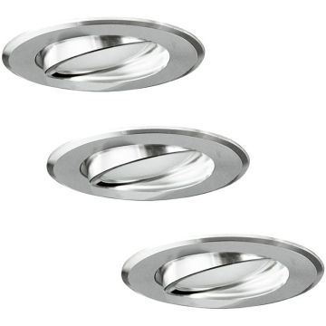 Polux SUN 305268 downlight wpuszczany 1x3,5W/GU10 IP20 3000K