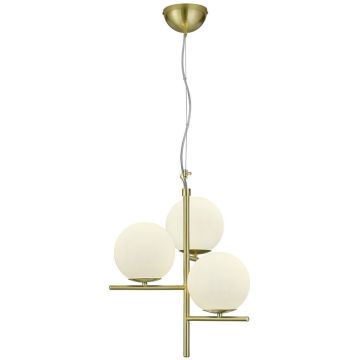 Trio PURE 302000308 lampa wisząca 3x28w/e14   ip20
