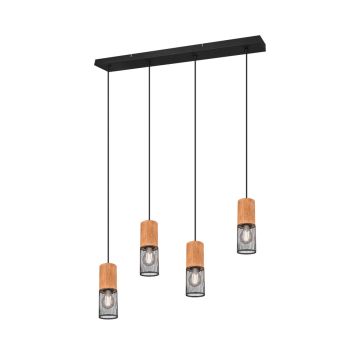 Trio TOSH 304300432 lampa wisząca 4x40w/e27   ip20