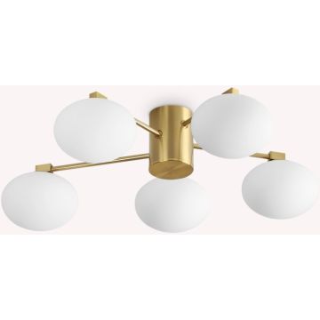 Ideal Lux HERMES 316697 lampa sufitowa 5x28W/G9   ip20