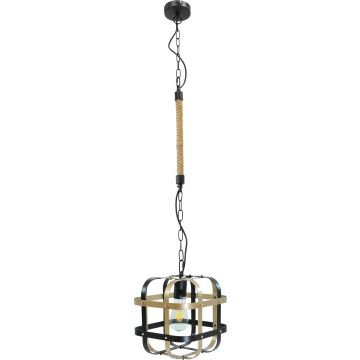 Polux KLATKA 312471 lampa wisząca 1x10W LED/E27