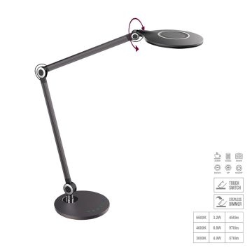 Prezent BELTIS 31213 lampka biurkowa 1x9W/LED 638lm IP20