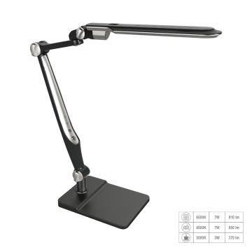 Prezent MENTOR II. 31214 lampka biurkowa 1x9W/LED 489lm IP20
