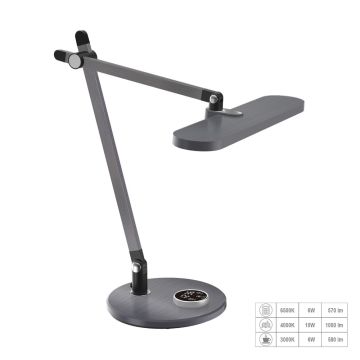 Prezent ZIPP 31216 lampka biurkowa 1x12W/LED 490lm IP20