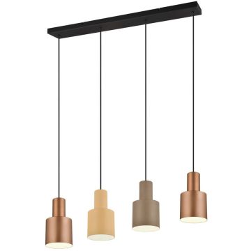 Trio AGUDO 319400417 lampa wisząca 4x40w/e27   ip20