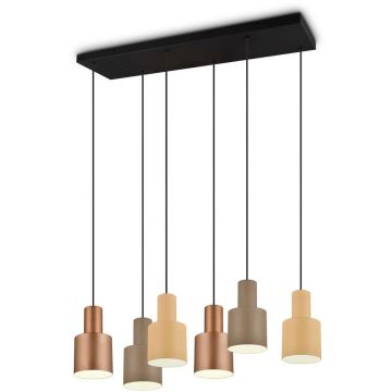 Trio AGUDO 319400617 lampa wisząca 6x40w/e27   ip20
