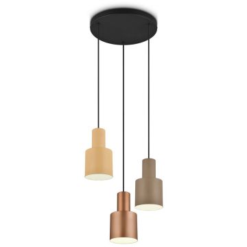 Trio AGUDO 319430317 lampa wisząca 3x40w/e27   ip20